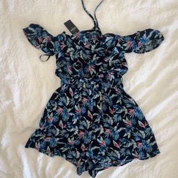 Womens Hollister Romper
