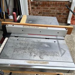 Craftsman 10in table Saw 