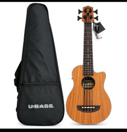 Kala Scout U-Bass Mahogany Acoustic-Electric Bass Guitar 4 strings W/ cutaway