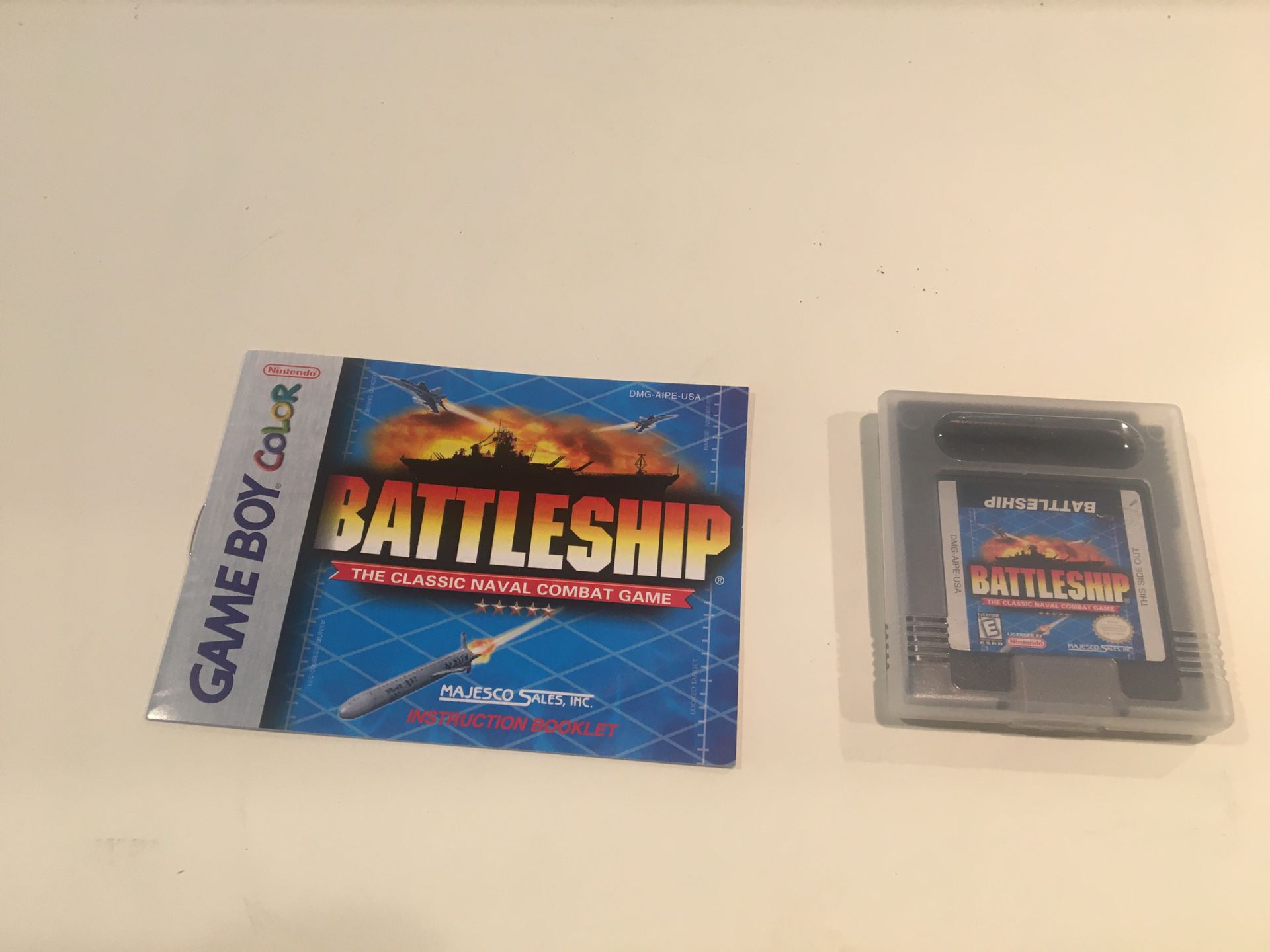 Nintendo GameBoy Battleship Game