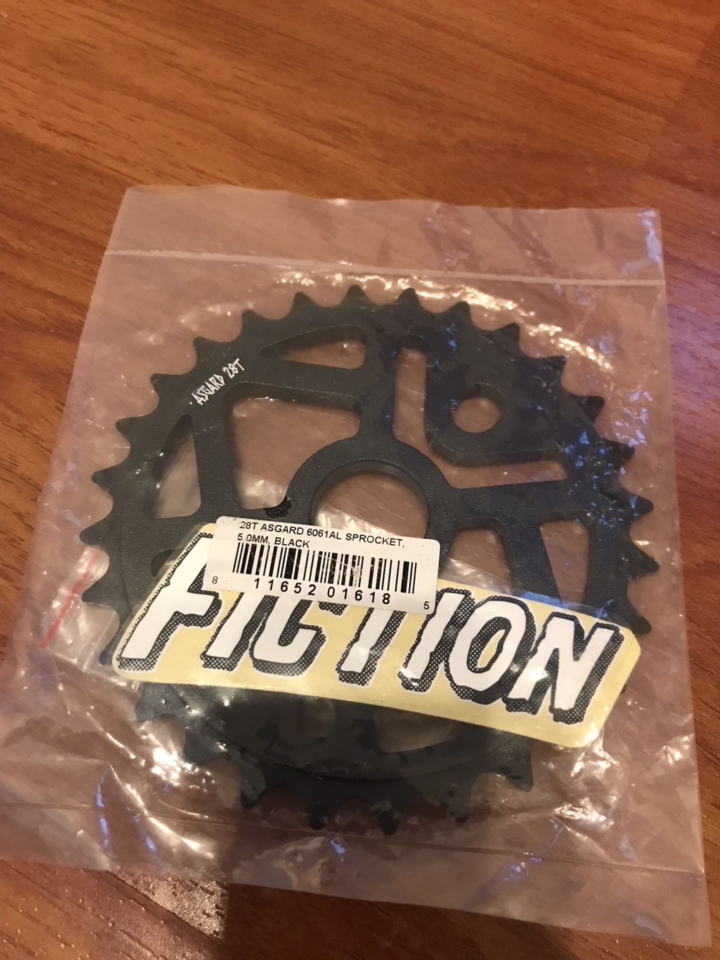 Fiction Asgard 28t Sprocket Alloy Bmx Black Sunday Fit Fly Bikes S&M Stolen