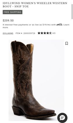 Idyllwind Boots
