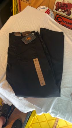 Copper & Oak Slim Straight Black Jeans 36x30