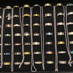 Silver 925 And Stainless Steel Jewelry 