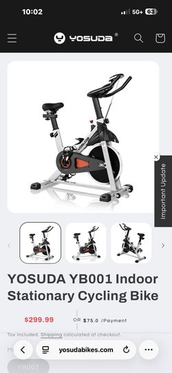 YOSUDA YB001 Indoor Stationary Cycling Bike