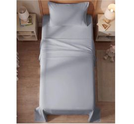 Twin Size 3 Piece Sheet Set Steel Blue
