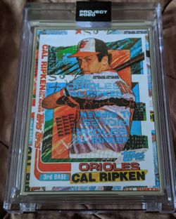 Topps Project 2020 Cal Ripken by Tyson Beck Artist Proof