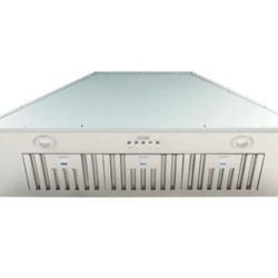 KOBE Brillia 175 - 550 CFM 36 Inch Wide Range Hood Insert with Dishwasher Safe Baffle Filters Model:INX2936SQBF-500-2