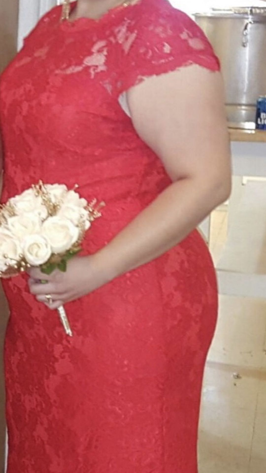 Long Mermaid Lace Dress