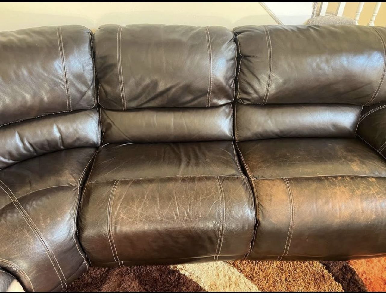 Leather Couch