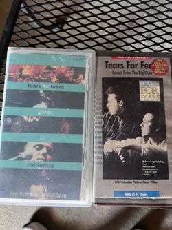 Two Tears for Fears VHS tapes