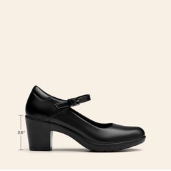 DREAM PAIRS Women's Mary Jane Work Pumps Shoes Comfortable, Wedding, Dress, Chunky, Low Block Heels, Round Toe, Closed Toe