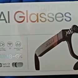 Ai Smart Glasses (Bluetooth, Video,Translator)