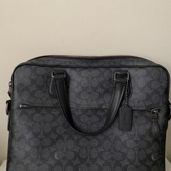 Coach brief case for men