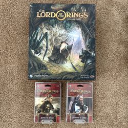Lord of the Rings Revised Living Card Game LCG Board Game
