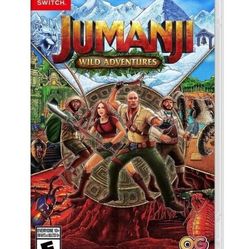 Jumanji: Wild Adventures Game for Nintendo Switch (Brand New)