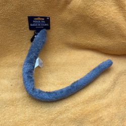Long Gray Kitty Cat Mouse Tail