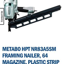 Nail Gun Pistola 