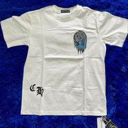 White Chrome Hearts T Shirt 