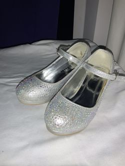 Silver Dress Shoes Girl’s