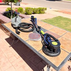 9” Drywall Sander w/ Dust Collection Hose & Sanding Discs 950W