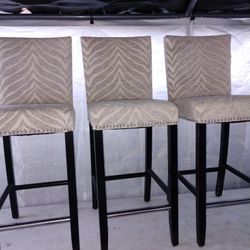 Three Bar Stools $75.00