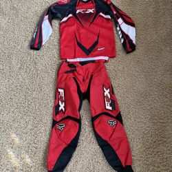 Fox Racing Youth Motocross Riding Outfit