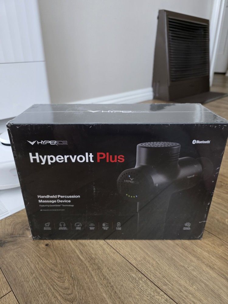 Hypervolt Plus Bluetooth Percussion Massage Device - Black