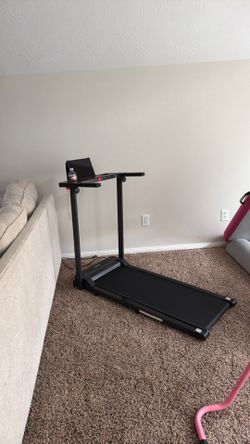 Walking Pad with Retractable Drink/ Screen Holder