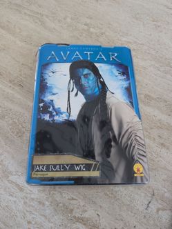 Avatar Jake Sully Wig Adult Halloween Costume Accessory By Rubie's #51997 Brand New in Package