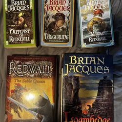 Redwall Brian Jacques Fantasy Book Lot 
