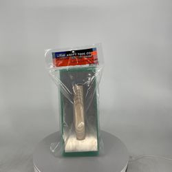 KRAFT TOOL CO. 12" x 5" x 1" Green Coarse Texture Float with Wood Handle