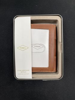 Fossil Card case Bifold Genuine Leather Wallet