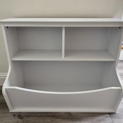 Brand New Kids Multi-Functional Bookcase and Toy Box Storage Bin