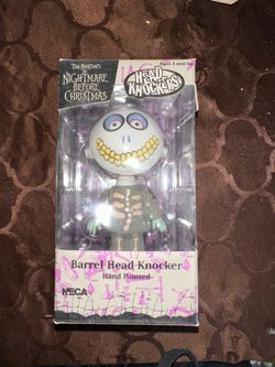 NECA Nightmare Before Christmas Barrel Head Knocker