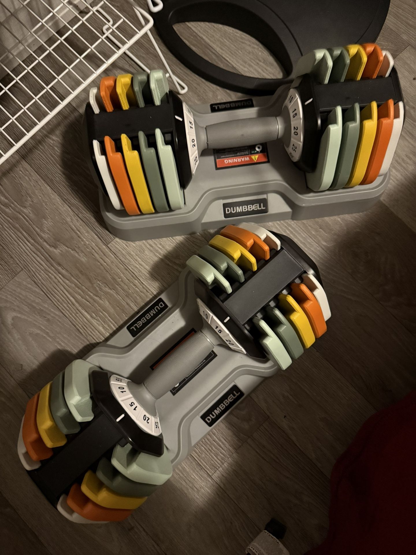 Adjustable Dumbbells