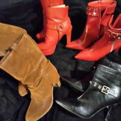 Lot Of Boots Size 9