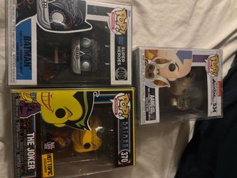 Funko Pop Lot of 3 DC and Avatar Figures