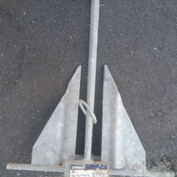 Small 8 Lb Flute Anchor 20 Firm