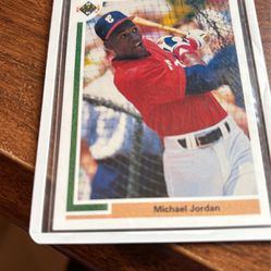 Michael Jordan  Baseball Rookie Card