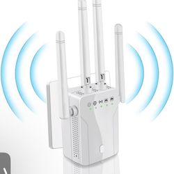 WiFi Extender Signal Booster for Home: Internet Repeater Long Range Covers Up to 45+ Devices and 8470 Sq.ft