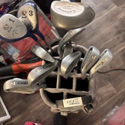 Cougar X golfing clubs