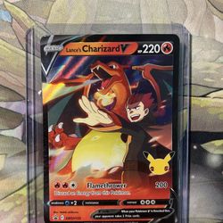 Pokemon Lance’s Charizard V Promo Celebrations 