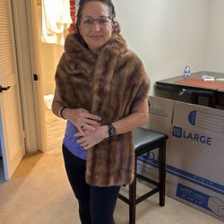 100% Mink Shawl
