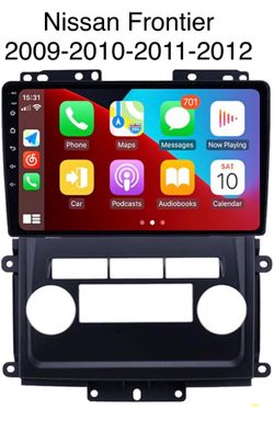 Wireless CarPlay,Android Auto Screen Car 9”Nissan Frontier 2009-10-11-2012 🔥$128🔥PRICE WITHOUT INSTALLATION