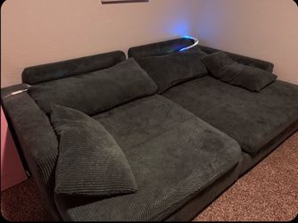 Well loved GIANT couch