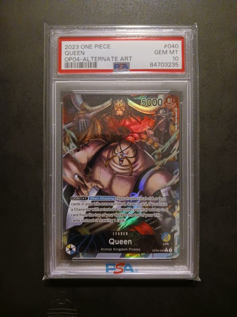 queen deck one piece tcg One Piece TCG ST03-005 Queen PRB01 Pirate Skull Foil main image 1