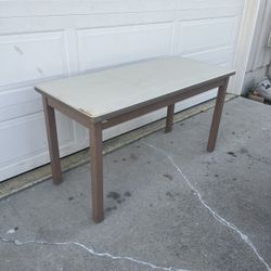 Vintage Metal-Framed Table