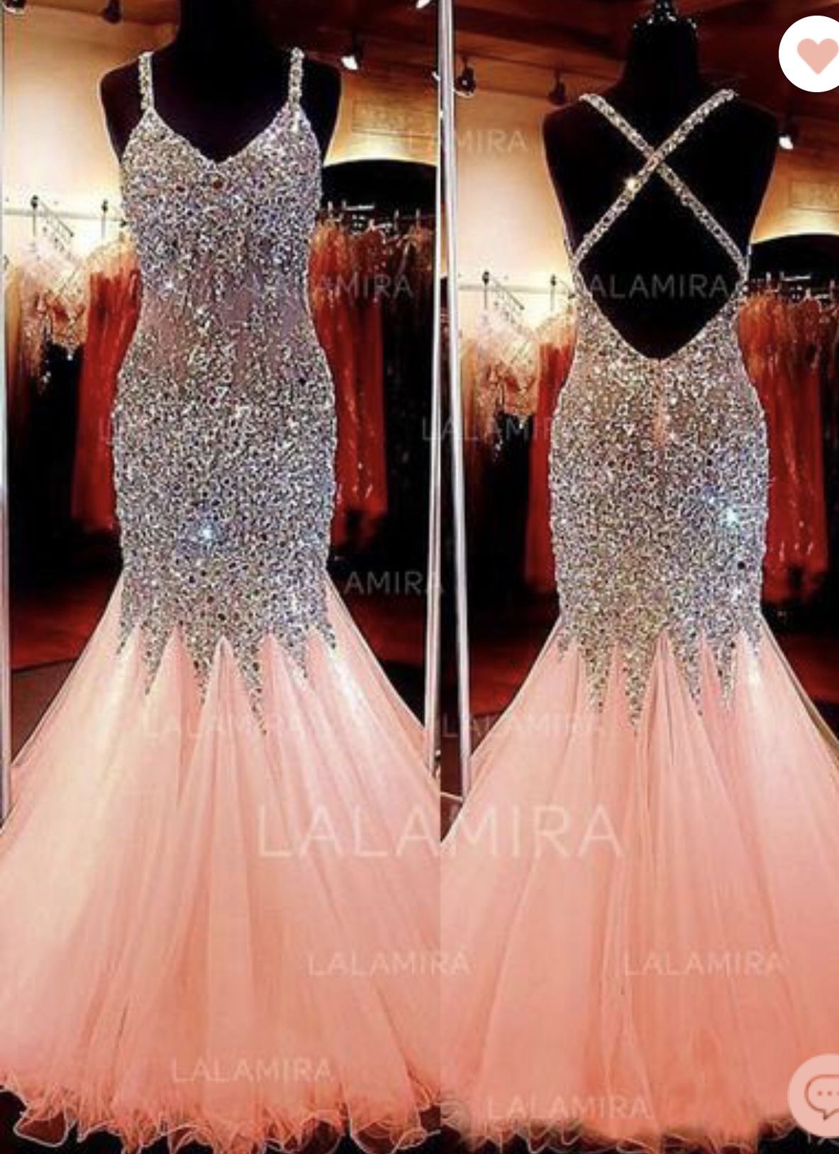 Coral Prom Dress