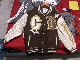 Chris Brown Breezy Bowl Letterman Jacket
